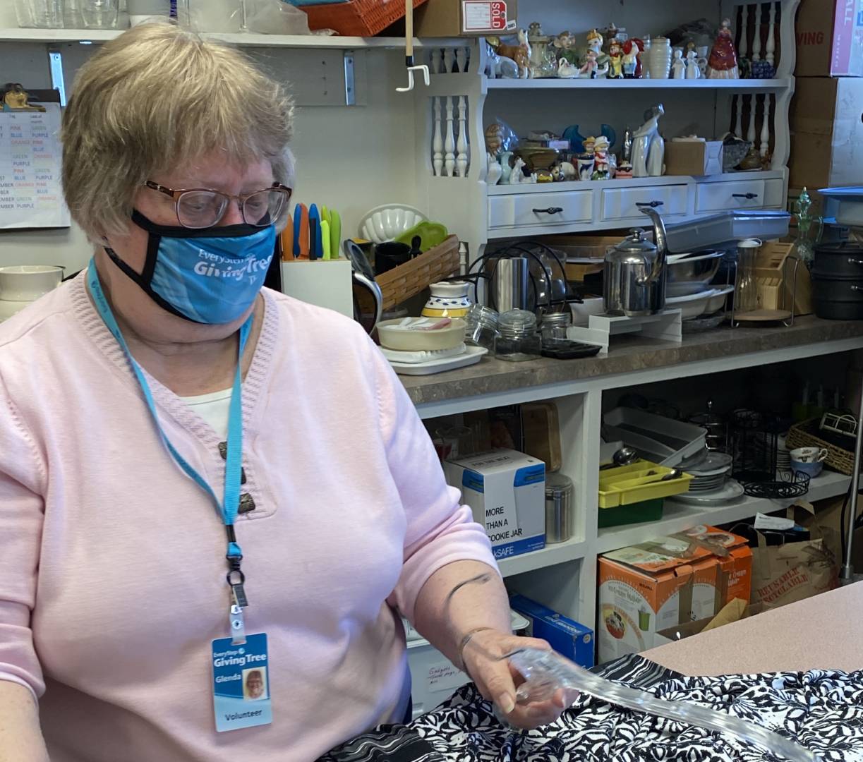 A Perfect Fit EveryStep Giving Tree Volunteer Glenda Pohlpeter